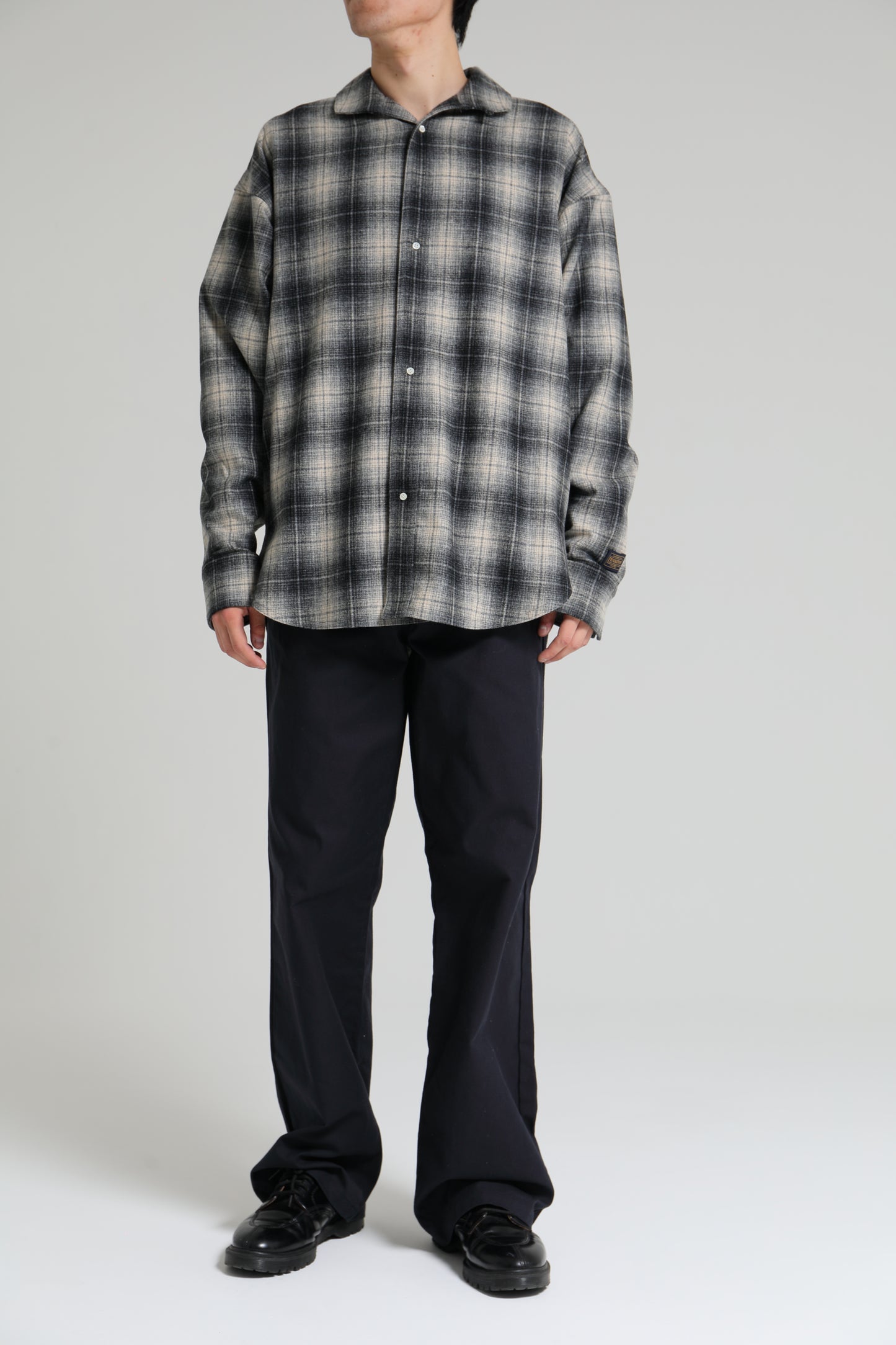 DELUXE x BASICKS x PENDLETON SHIRTS BLACK
