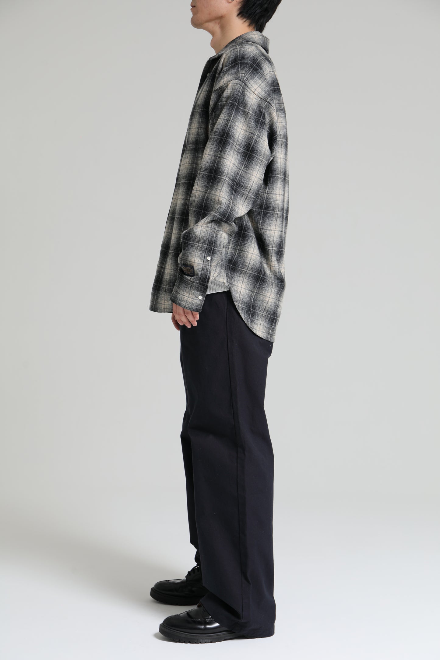 DELUXE x BASICKS x PENDLETON SHIRTS BLACK