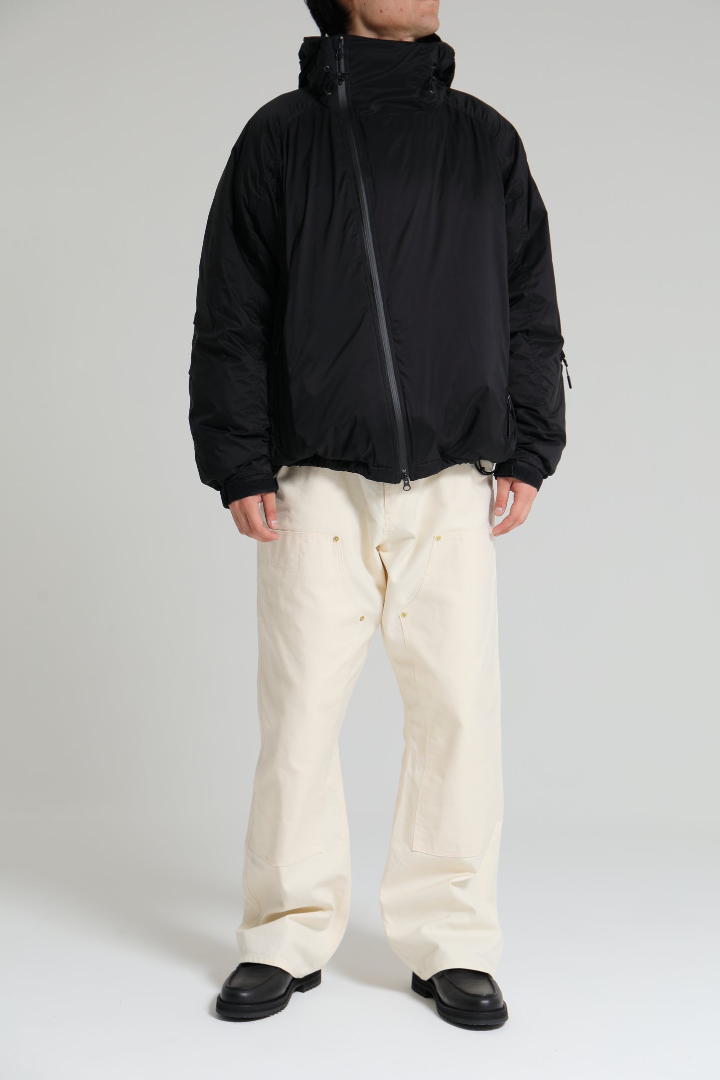 DELUXE x NANGA DOWN JKT BLACK