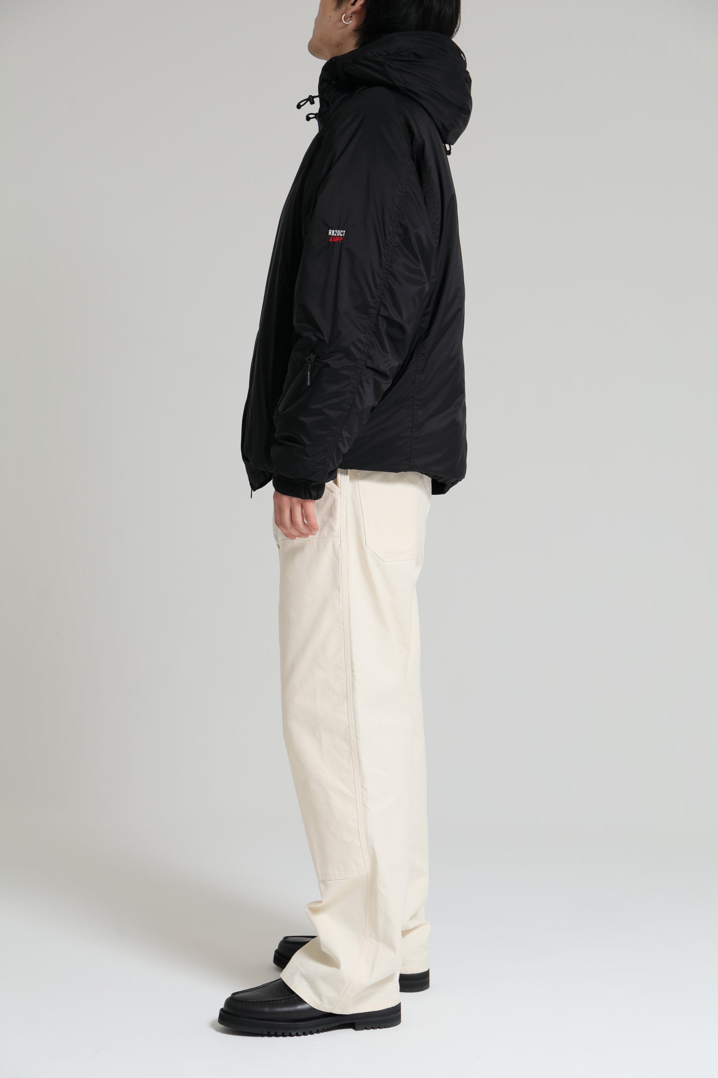 DELUXE x NANGA DOWN JKT BLACK