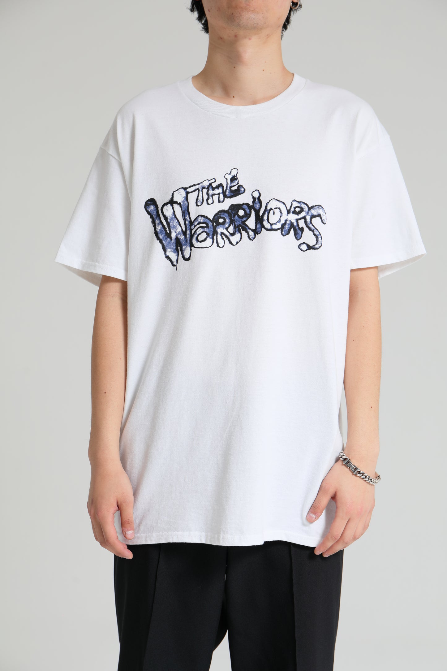 DELUXE x THE Warriors LOGO TEE　WHITE