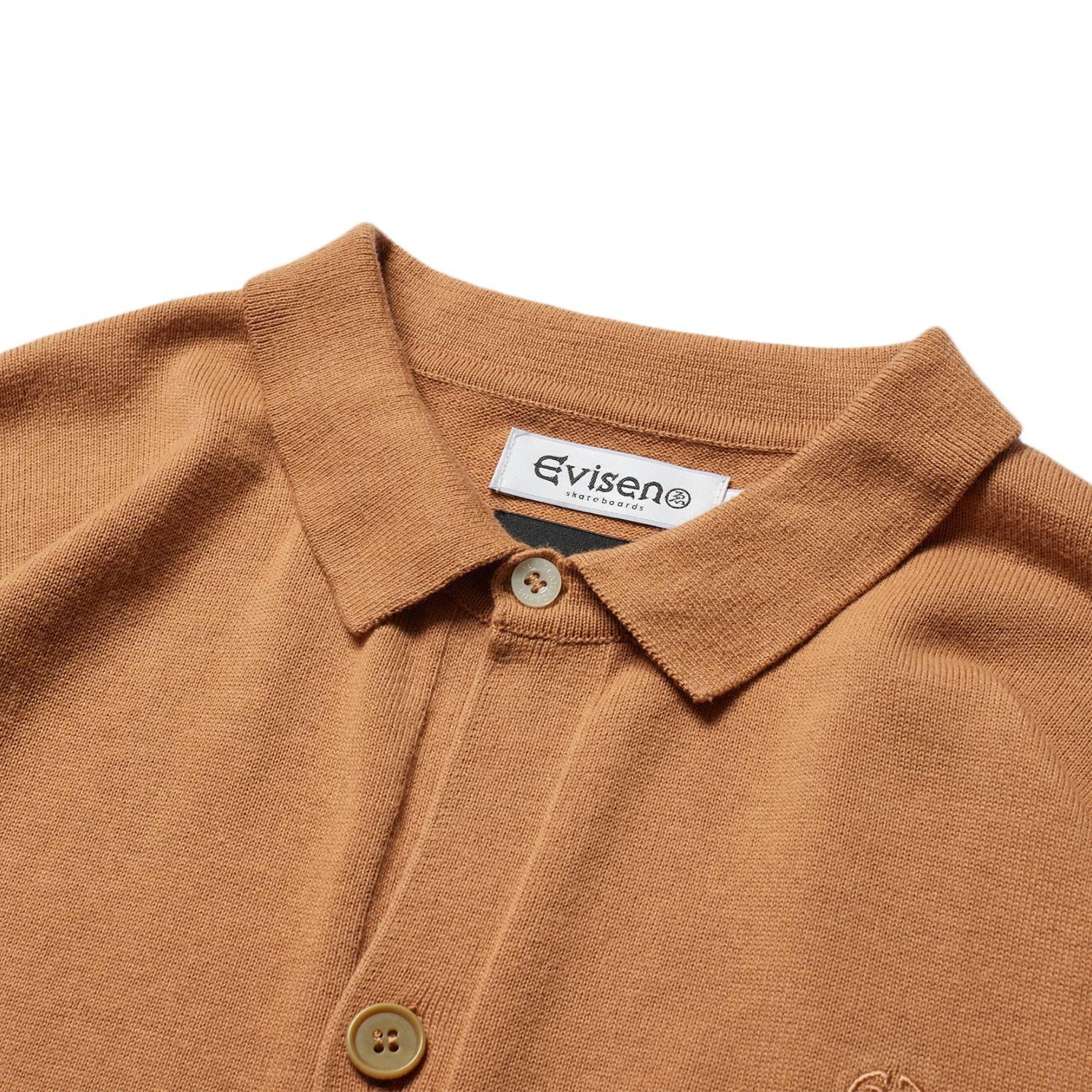 Evisen x DELUXE Evisen x DELUXE ZENAKU DELUXE KNIT SHIRTS BEIGE