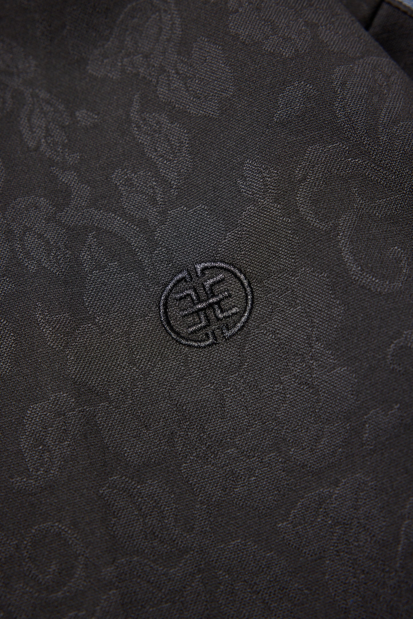 DELUXE x Evisen BotanicTracksuit JKT BLACK