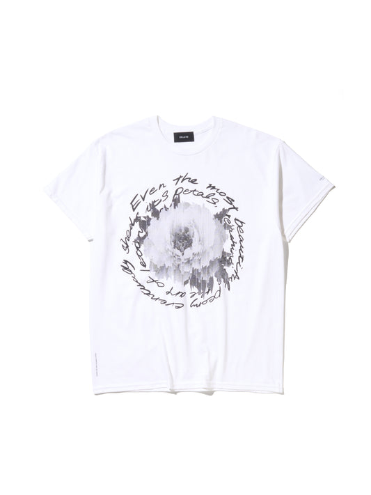DELUXE x Kosuke Kawamura Flower TEE WHITE