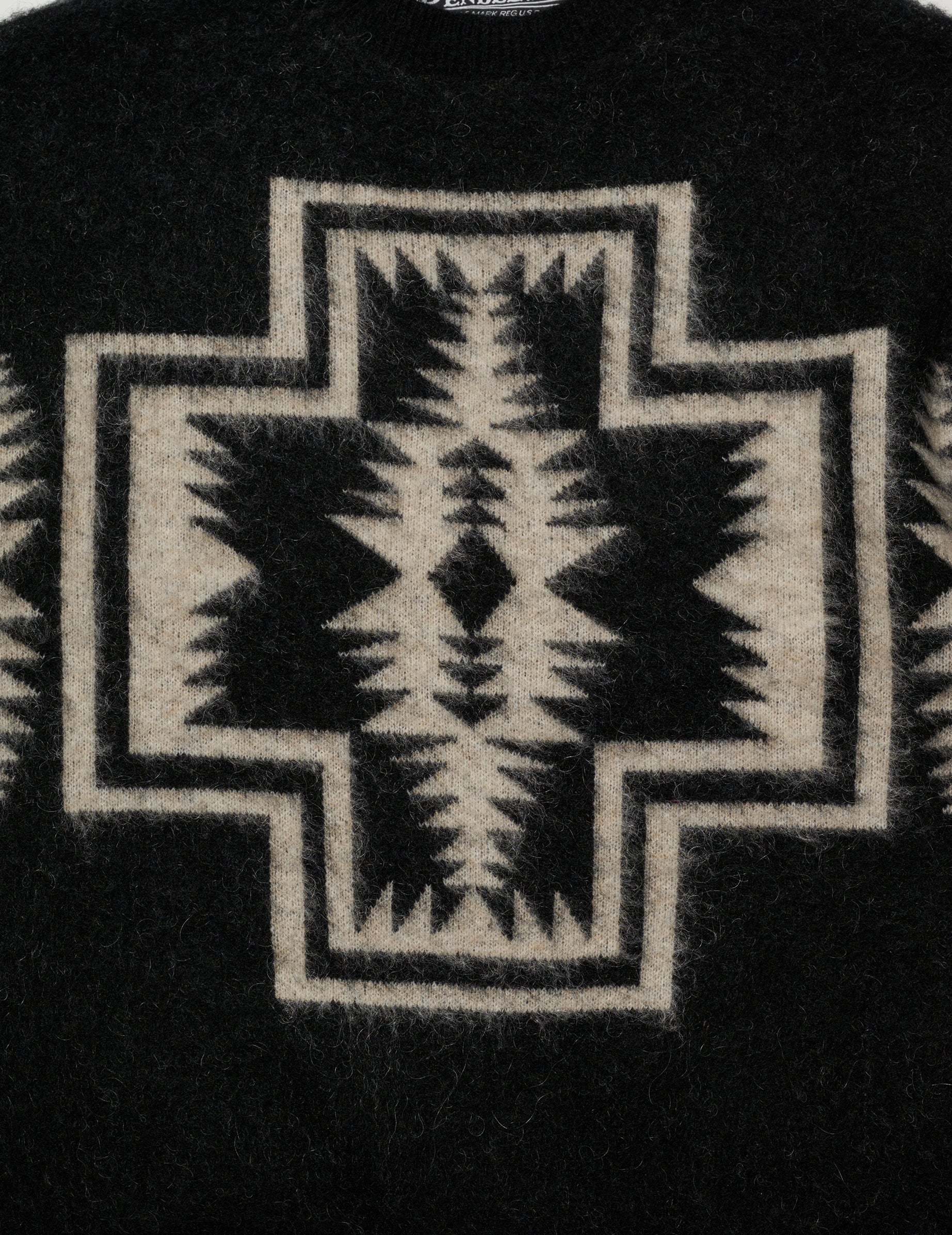 PENDLETON x DELUXE KNIT BLACK