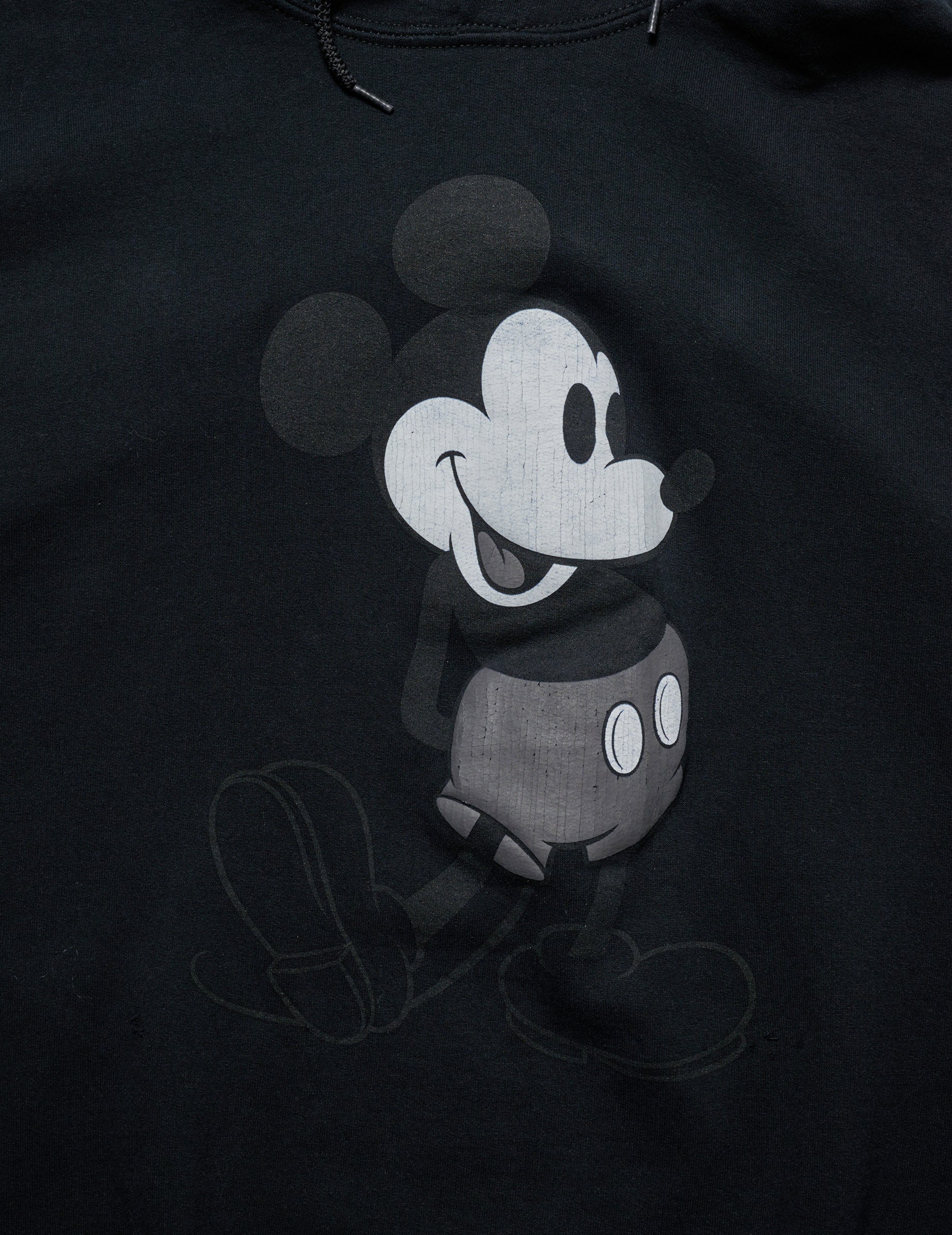 DISNEY x DELUXE SAVAGE HOODIE　BLACK