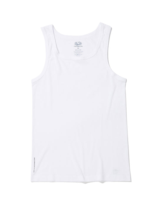DELUXE x FRUIT OF THE ROOM PACK TANK WHITE