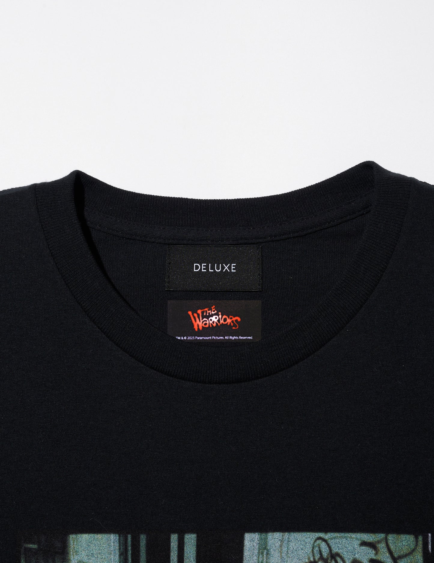 DELUXE x THE Warriors Photo TEE BLACK