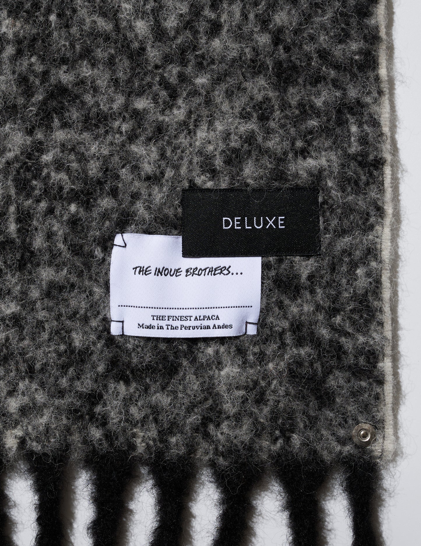 DELUXE x THE INOUE BROTHERS WOOLLY SCARF