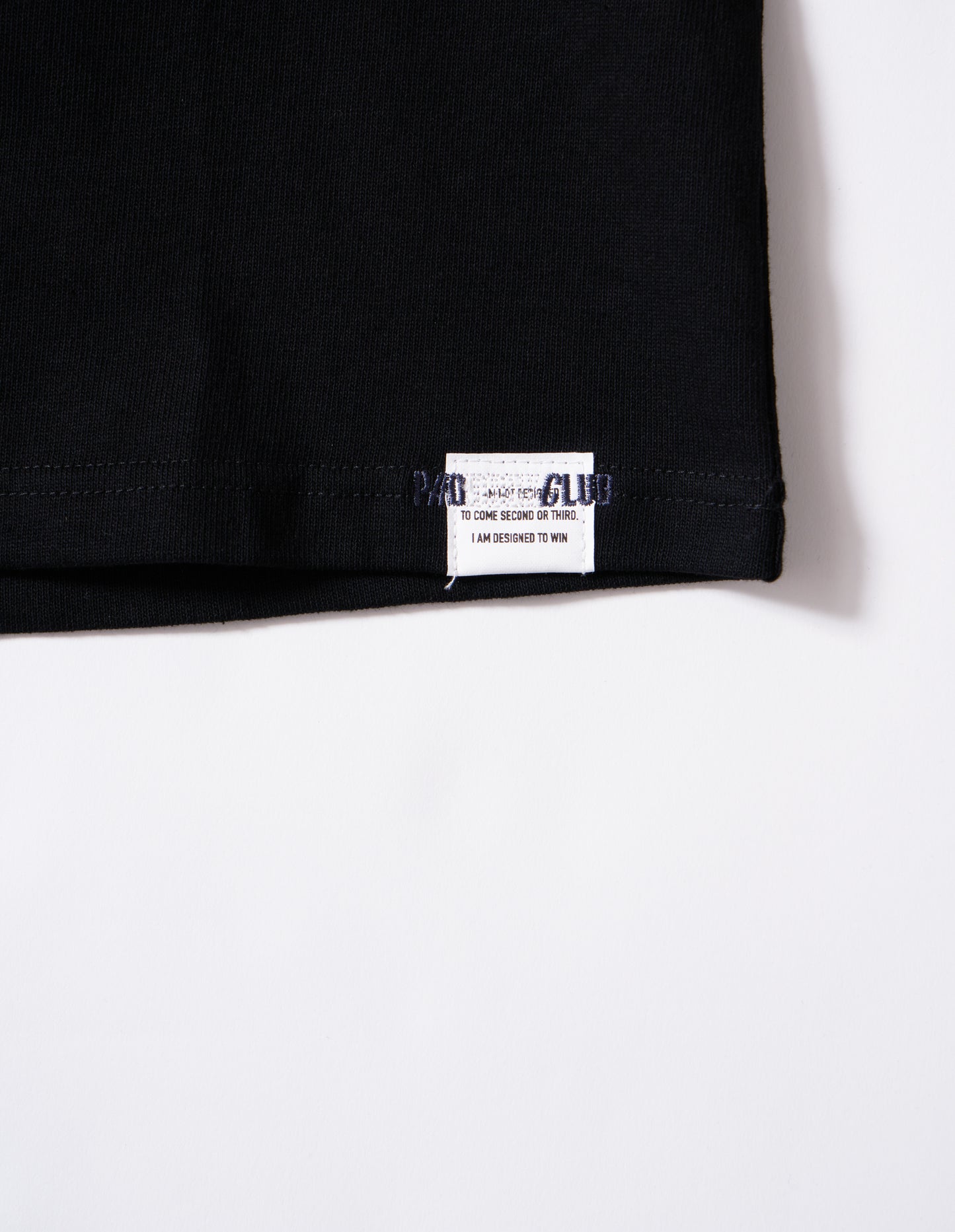 PC EMBLEM TEE BLACK