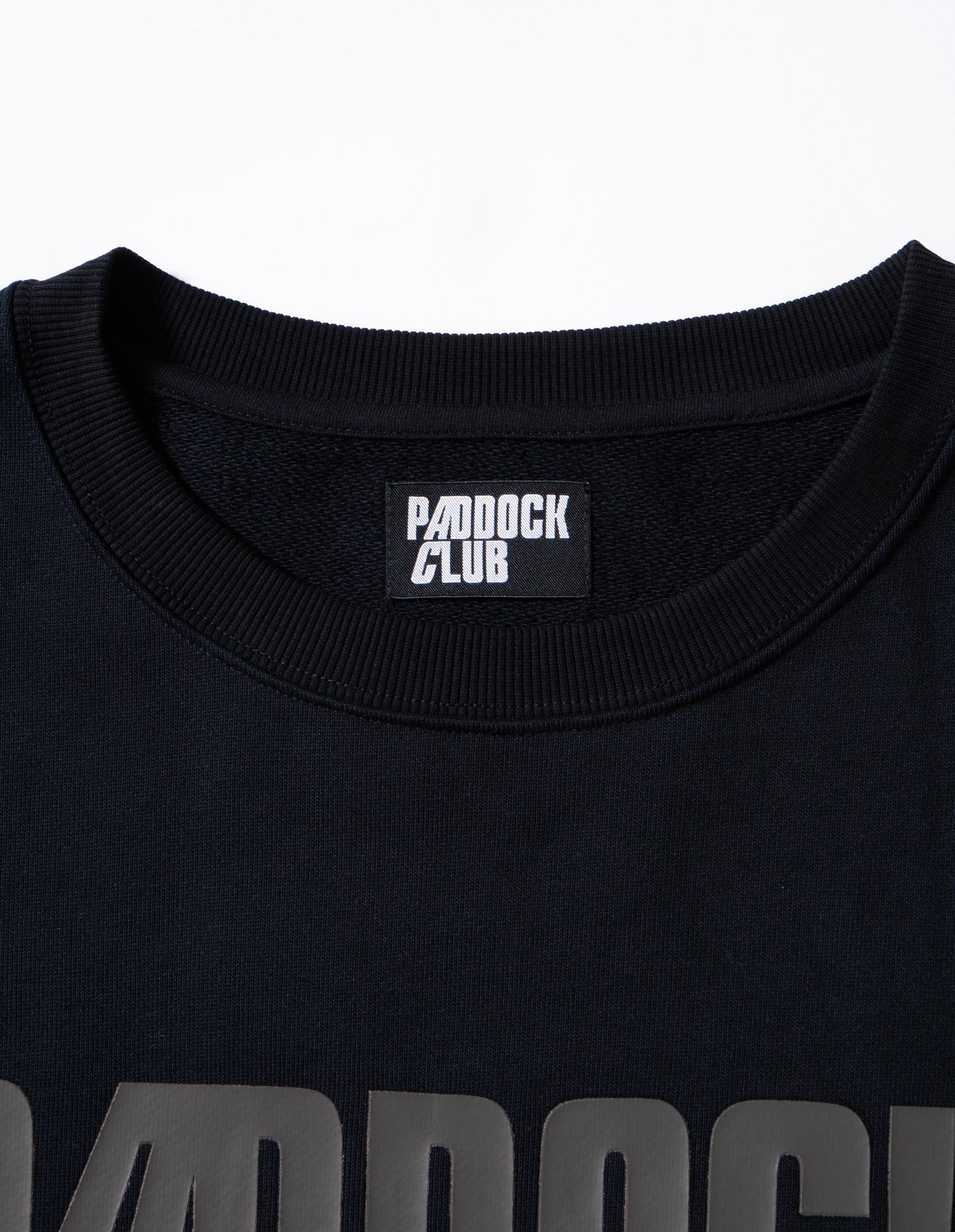 PC LOGO SWEAT　BLACK