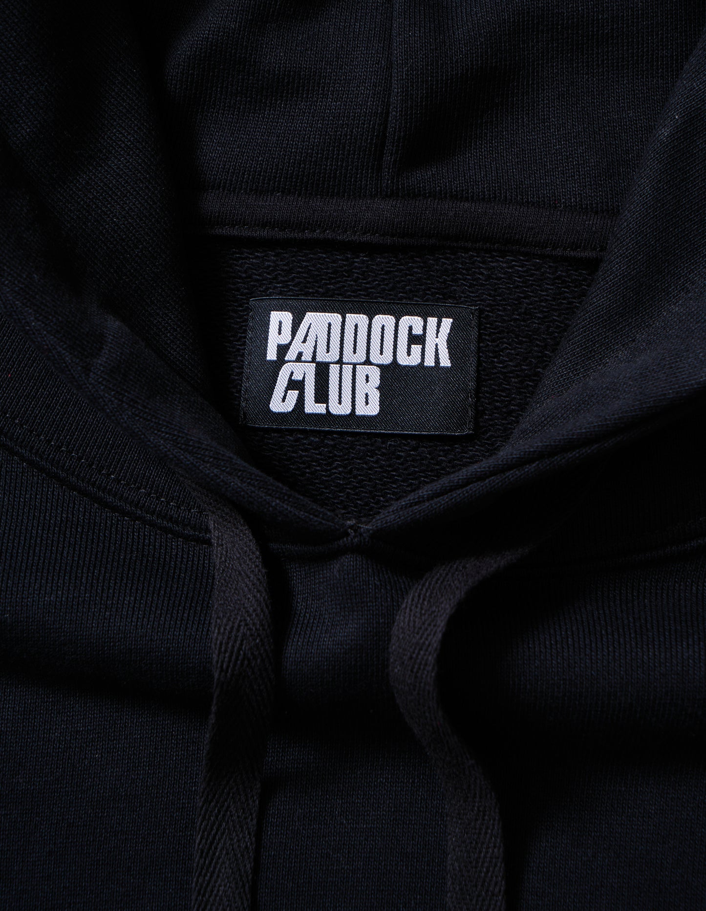 PC EMBLEM HOODY　BLACK