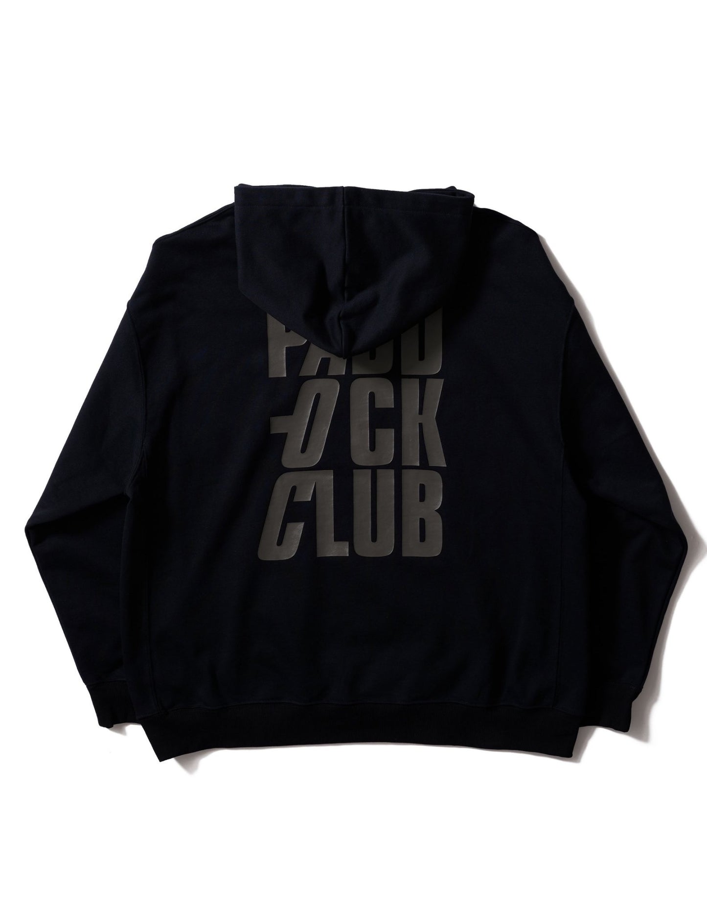 PC EMBLEM HOODY　BLACK